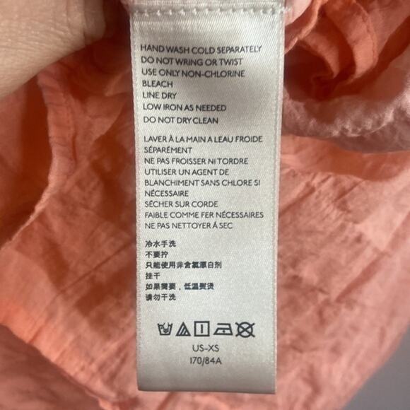 Free People We the Free Smocked Ombré Sleeveless Top Coverup - extra small - Picture 5 of 6